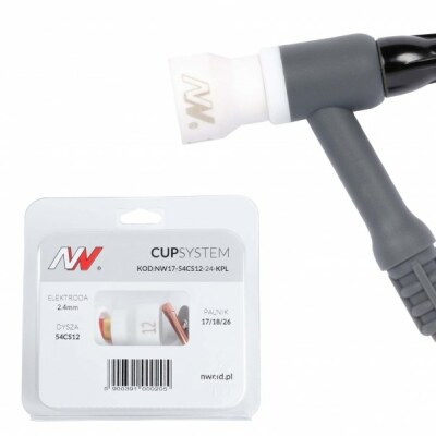 NovWeld CUPSystem White SR17/18/26 - č.12 pr. 2,4