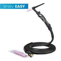 Easy Tig SP26V - 4m - ovládání v rukojeti s ventilem