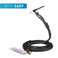 Easy Tig SP17V - 4m - ovládání v rukojeti s ventilem